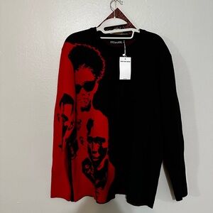 FOR THE GENG Sweater – Size XL fit Size L
	•	Collection: SS21 Winter Collection